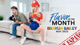 Braylin Bailey Quiere ver la Peli de Mario (Flavor Of The Month Braylin Bailey) Step Siblings